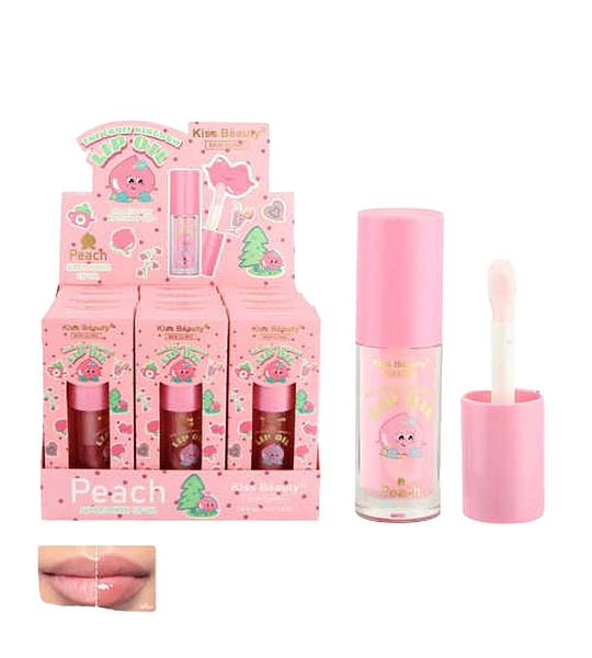 Gloss Labial Brillante Kiss Beauty Peach