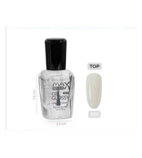 Esmalte Gel Glossy Flamenco 001 - Brillo Intenso