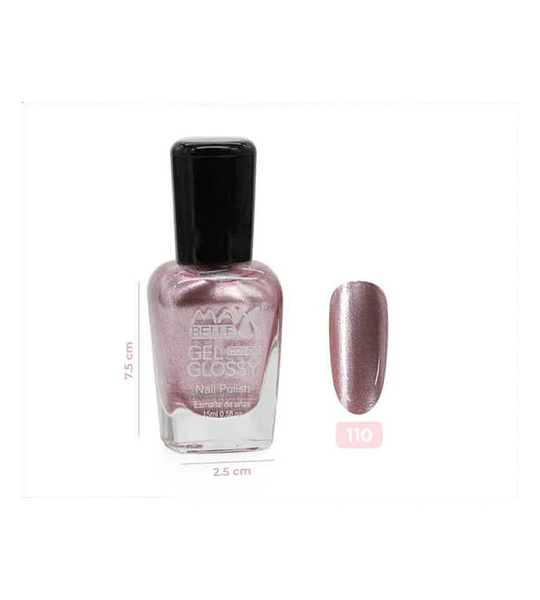 Esmalte Gel Glossy Flamenco 110# Brillo Duradero