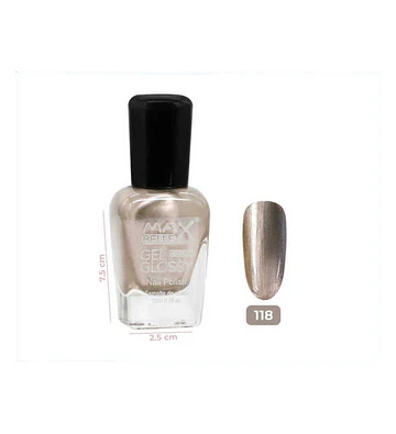 Esmalte Gel Glossy Flamenco 118# Brillo Intenso - Flamenco | Chuy's Beautys Store