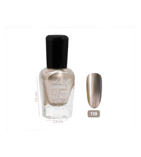 Esmalte Gel Glossy Flamenco 118# Brillo Intenso