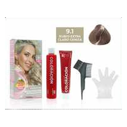 Tintura para Cabello Rubio Extra Claro Ceniza Flamenco - Flamenco | Chuy's Beautys