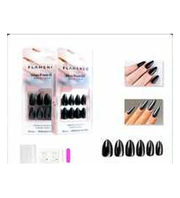 Uñas Press On Flamenco Hipoalergénicas - Flamenco | Chuy's Beautys Store