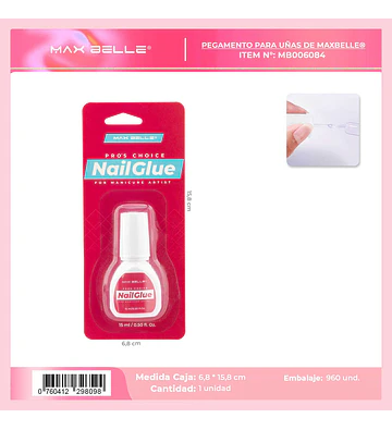 Pegamento para Uñas Hipoalergénico Flamenco 15ml - Flamenco | Chuy's Beautys Store