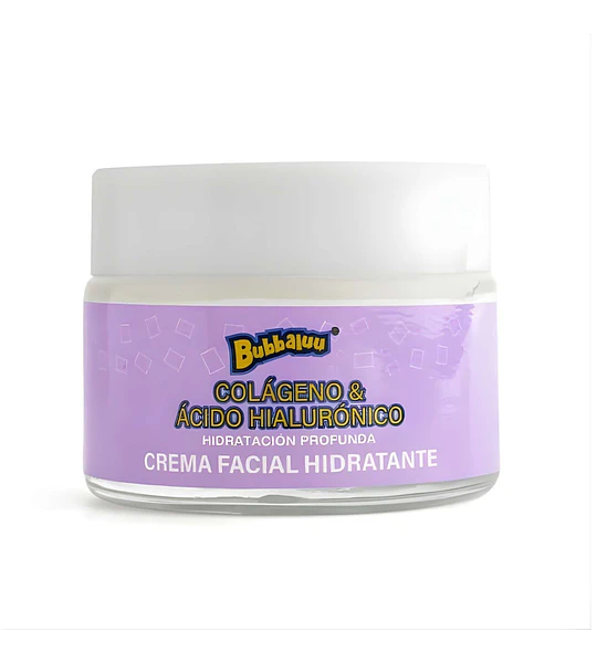 Crema Facial Hidratante Colágeno BUBBALUU