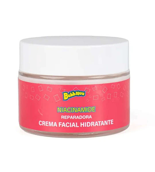 Crema Facial Niacinamida BUBBALUU Hidratante