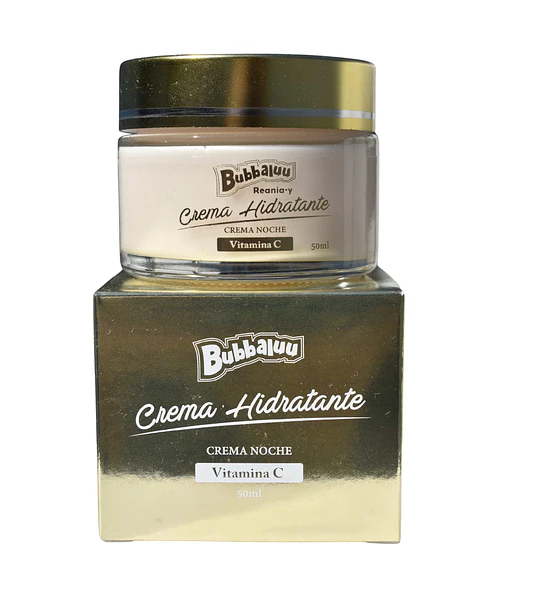 Crema Facial Noche Hidratante BUBBALUU