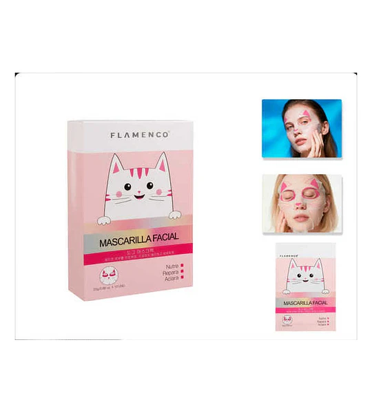 Mascarilla Facial Hidratante Flamenco 25g