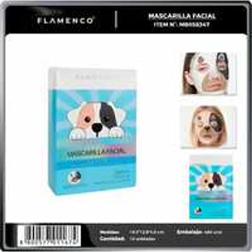 Mascarilla Facial Hipoalergénica Flamenco 25g - Flamenco | Chuy's Beautys