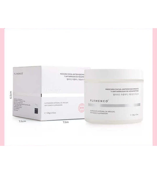 Mascarilla en Crema  con Hexapéptido-8 100g