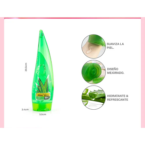 gel de aloe vera 170ml - FLAMENCO | Chuy's Beautys