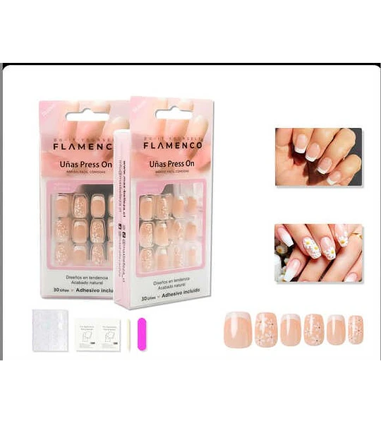 Uñas press on