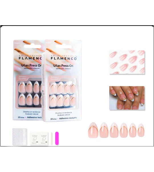 Uñas press on