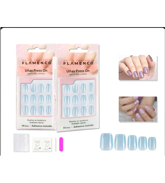 Uñas press on
