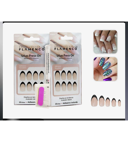 Uñas press on