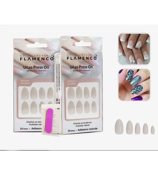 Uñas press on