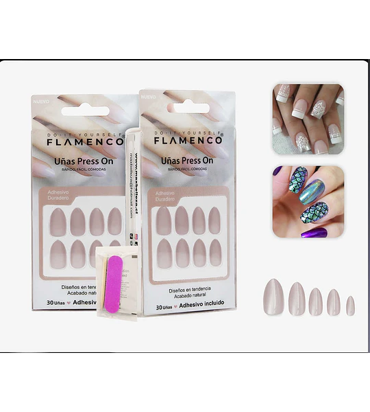 Uñas press on