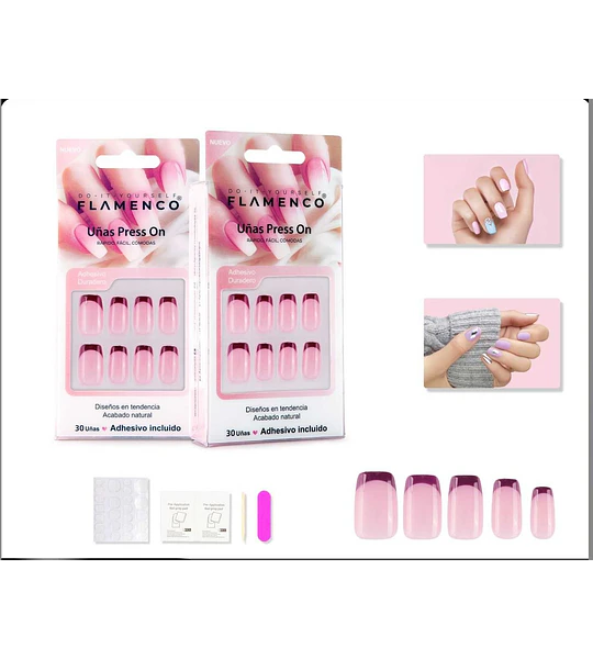 Uñas press on
