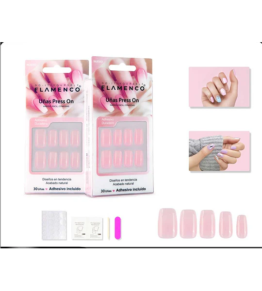 Uñas press on