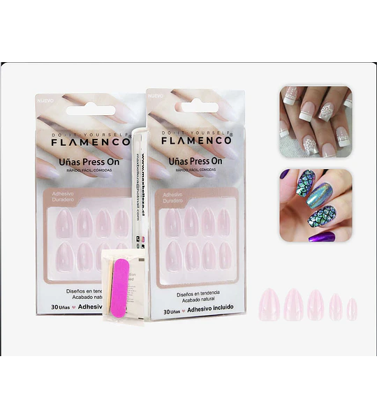 Uñas press on