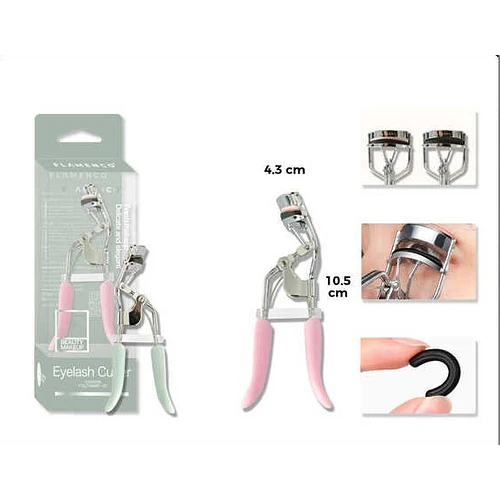Encrespador de pestañas plastico - FLAMENCO | Chuy's Beautys