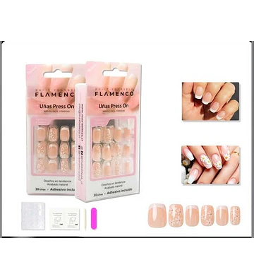 Uñas press on - FLAMENCO | Chuy's Beautys Store