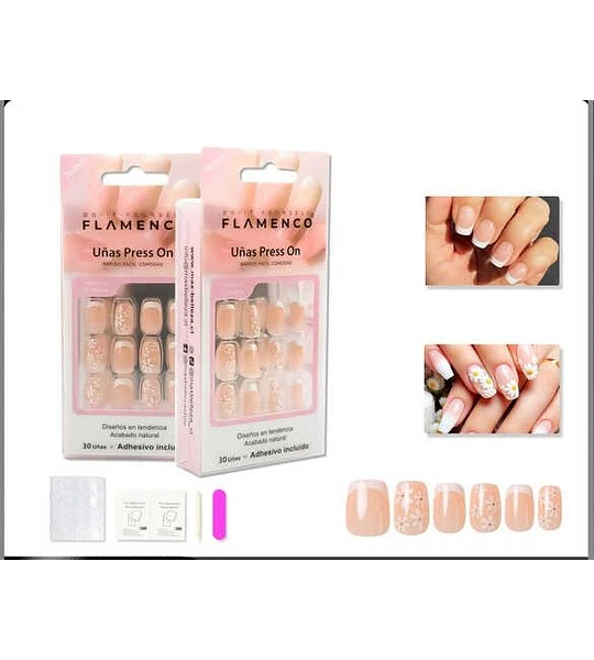 Uñas press on