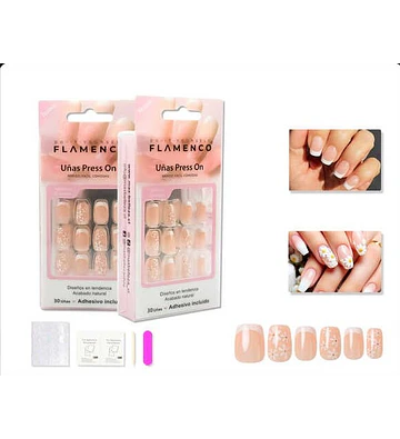 Uñas press on - FLAMENCO | Chuy's Beautys Store