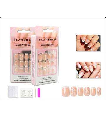 Uñas press on - FLAMENCO | Chuy's Beautys Store