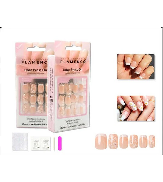 Uñas press on