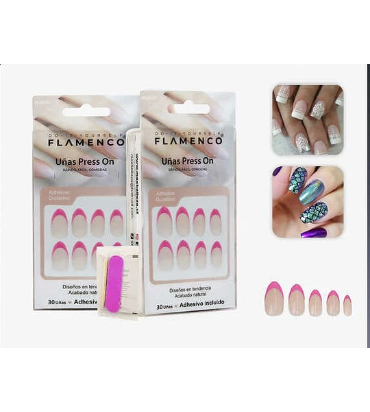 Uñas press on