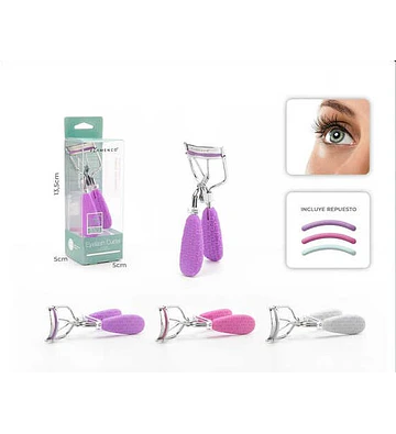 Encrespador de pestañas con 3 colores - FLAMENCO | Chuy's Beautys Store