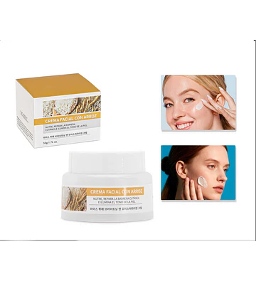 Crema facial con arroz - FLAMENCO | Chuy's Beautys Store