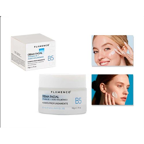 Crema facial con B5 - FLAMENCO | Chuy's Beautys