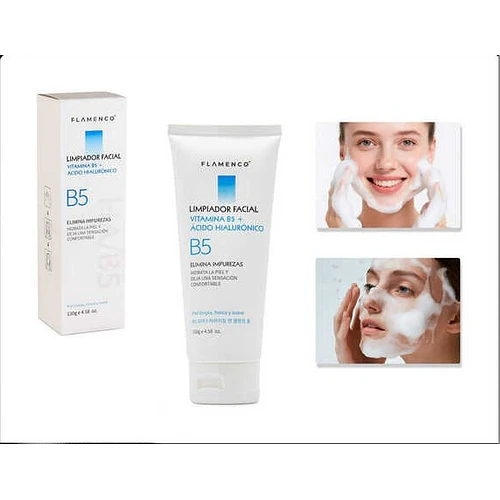 Jabón Facial B5 Hidratante 130g - FLAMENCO | Chuy's Beautys