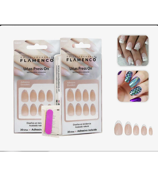 Uñas press on