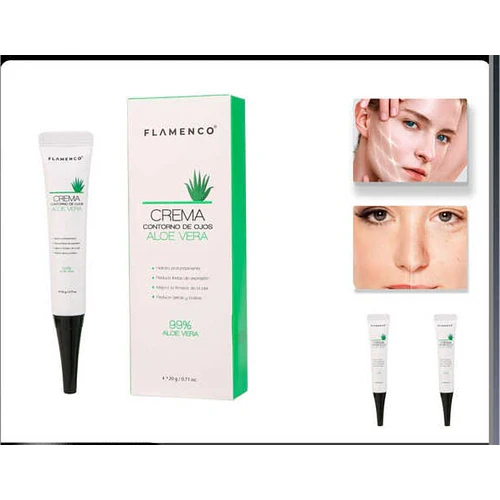 Crema para ojos de aloe vera 20 ml192/12 - FLAMENCO | Chuy's Beautys