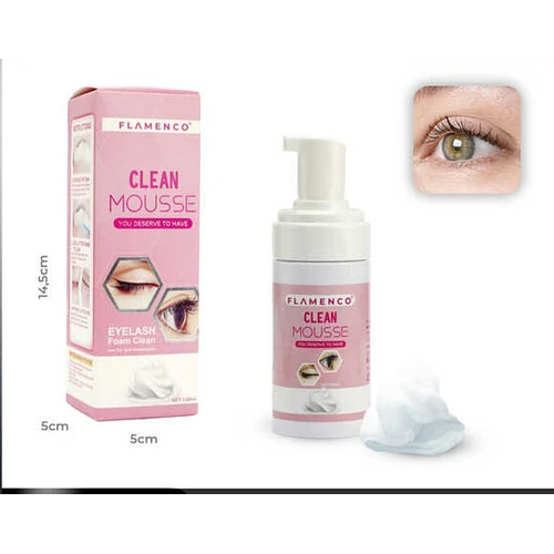 Shampoo mousse de pestañas 120/12 - FLAMENCO | Chuy's Beautys