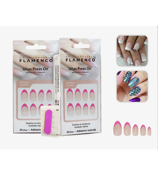 Uñas press on