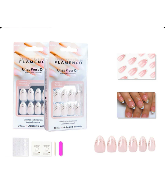 Uñas press on