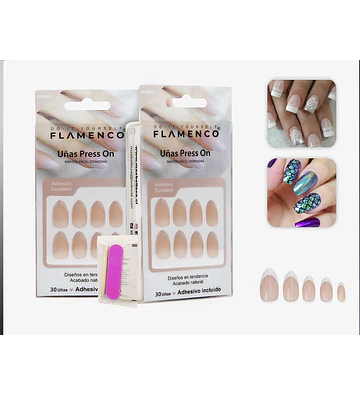 Uñas press on - FLAMENCO | Chuy's Beautys Store