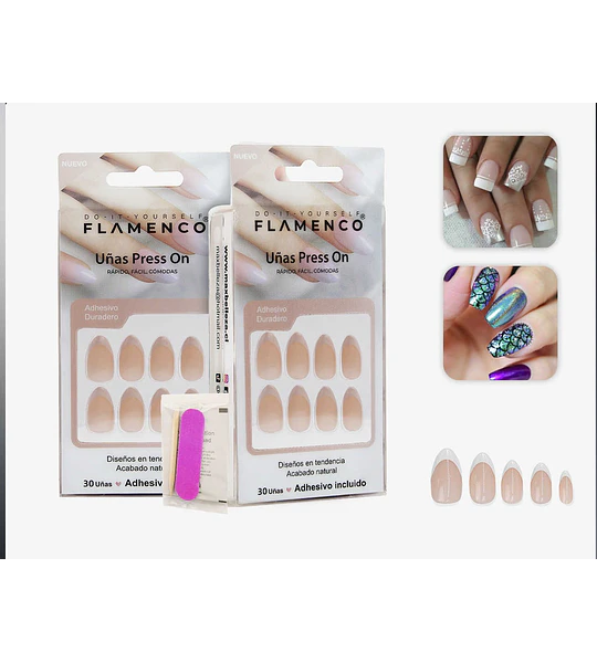 Uñas press on