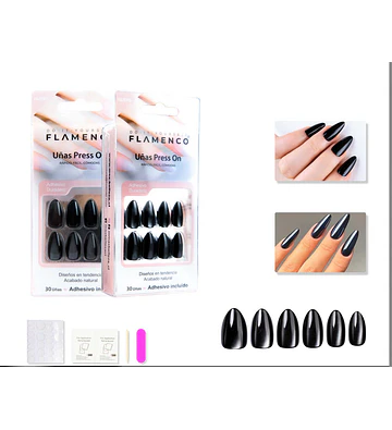 Uñas press on - FLAMENCO | Chuy's Beautys Store