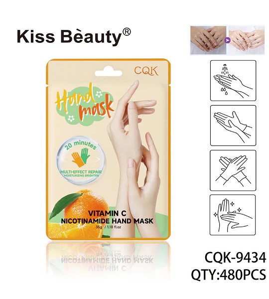 Mascarilla Hidratante de Mano Naranja - Suavidad y Nutrición COSMIVA