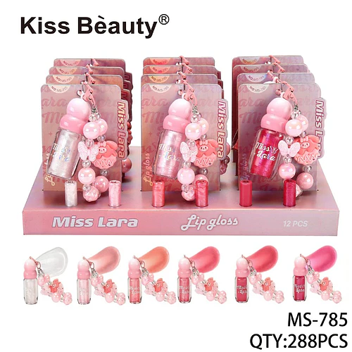 Brillo Labial Hidratante Chuys Beautys con Pulsera - COSMIVA | Chuy's Beautys