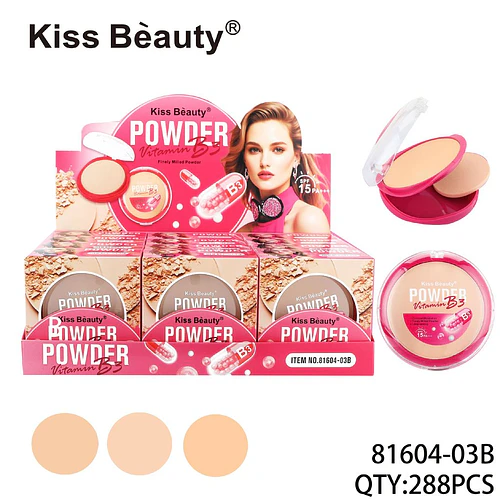 Polvo compacto acabado mate Chuys Beautys 24 H - COSMIVA | Chuy's Beautys