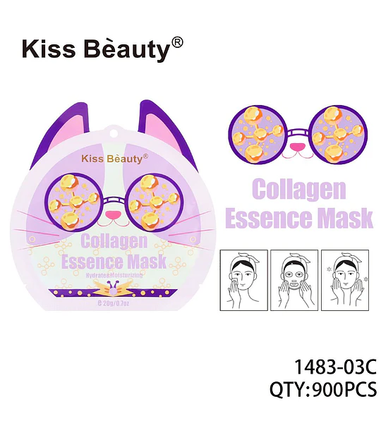 Mascarilla Facial Colágeno COSMIVA para Piel Radiante