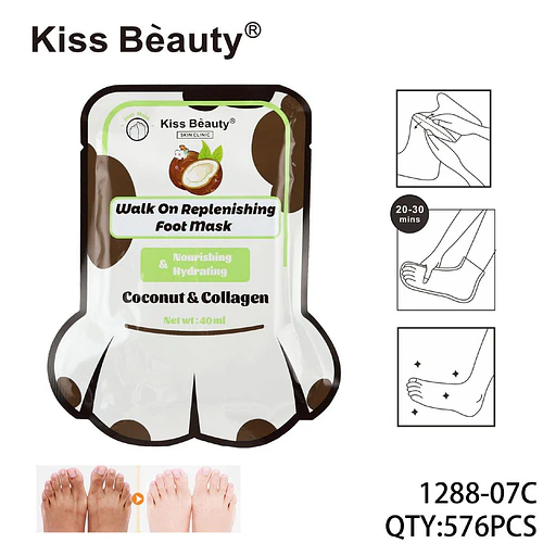 Mascarilla para Pies Hidratante Coco Chuys Beautys - COSMIVA | Chuy's Beautys