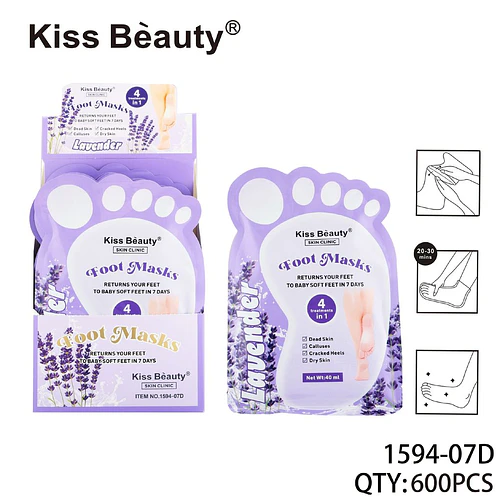 Mascarilla de Pie Lavanda Chuys Beautys - Pies Suaves y Relajados - COSMIVA | Chuy's Beautys