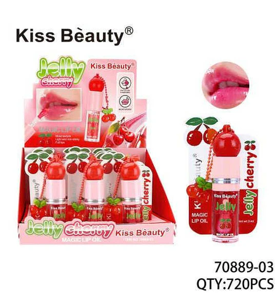 Labial líquido Cherry Chuys Beautys - Color vibrante y duradero